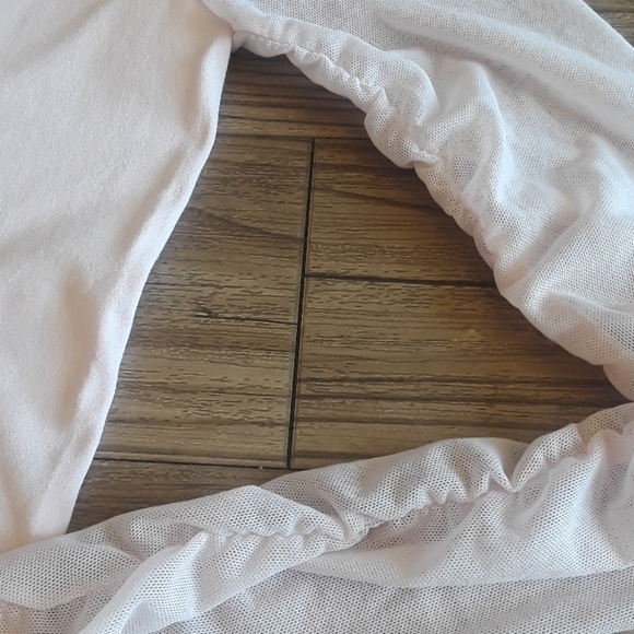 FREE PEOPLE intimately scrunch sleeve top - Picture 7 of 7